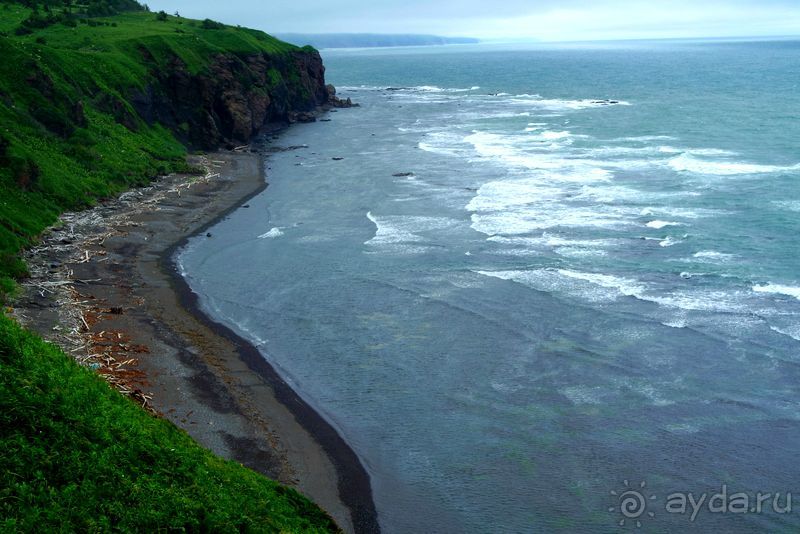 Бухта  Тихая. Восточный берег Сахалина.