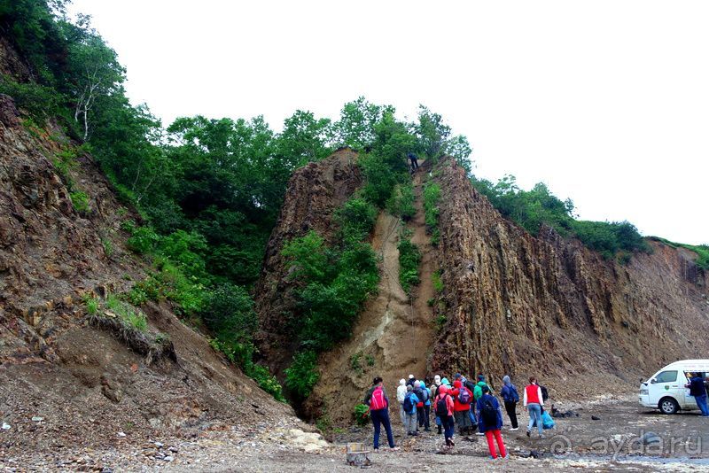 Бухта  Тихая. Восточный берег Сахалина.