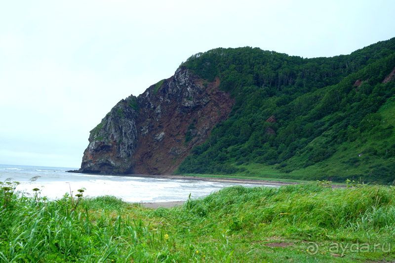 Бухта  Тихая. Восточный берег Сахалина.