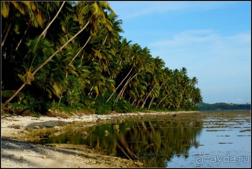 Остров   Ниас.  Пляж  Сорак. Для  любителей  серфинга.