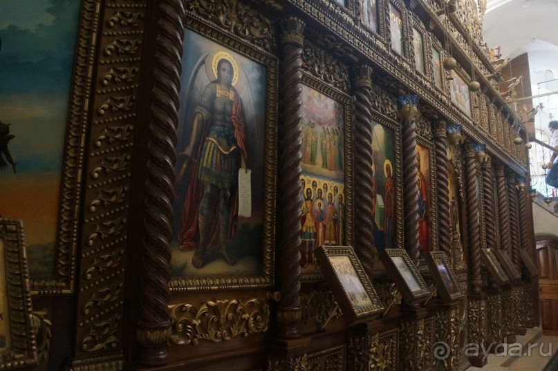 Гора Каранталь.  Монастырь Искушения.