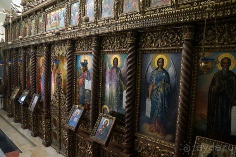 Гора Каранталь.  Монастырь Искушения.