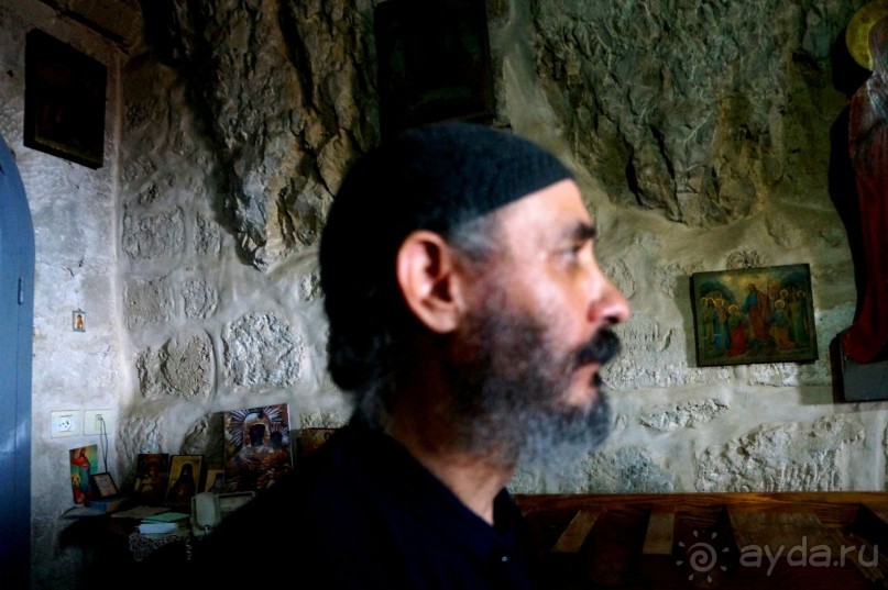 Гора Каранталь.  Монастырь Искушения.