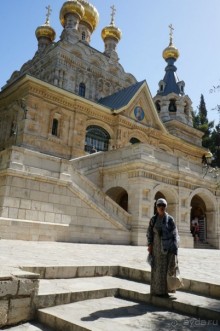 ИЕРУСАЛИМ. ХРАМ МАРИИ МАГДАЛИНЫ, В КОТОРОМ ПОКОЯТСЯ МОЩИ ВЕЛ. КНЯГИНИ ЕЛИЗАВЕТЫ ФЕДОРОВНОЙ