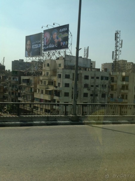 Каир из окна автобуса. Удручающее зрелище