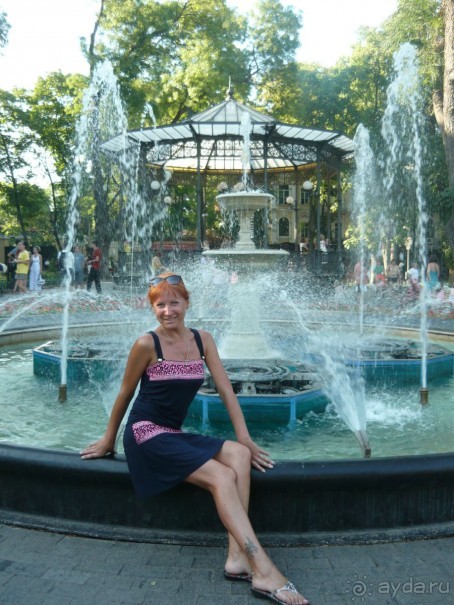 Это мы в Одессе на экскурсии.