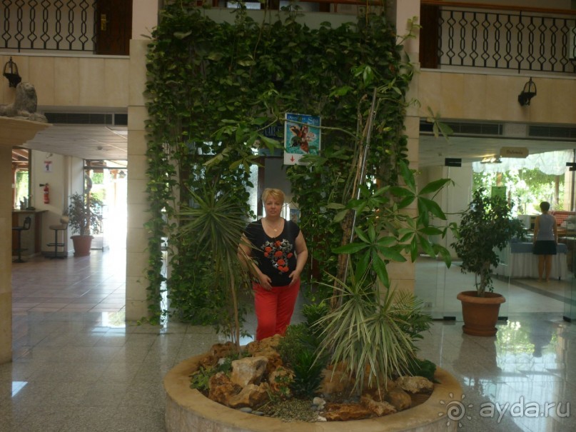 Внутренний дворик отеля!