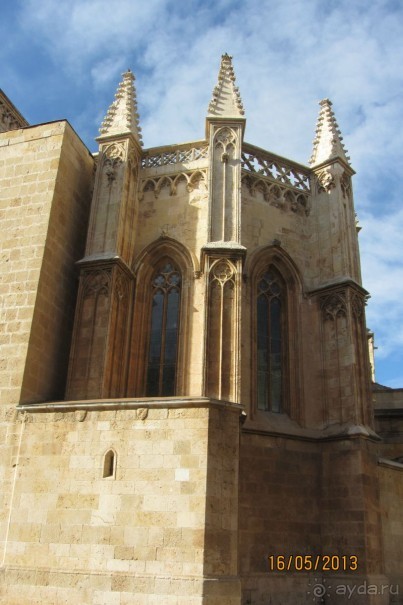 Catedral de Santa María - самый большой собор Каталонии! 