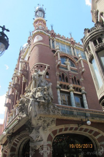 Дворец каталонской музыки.