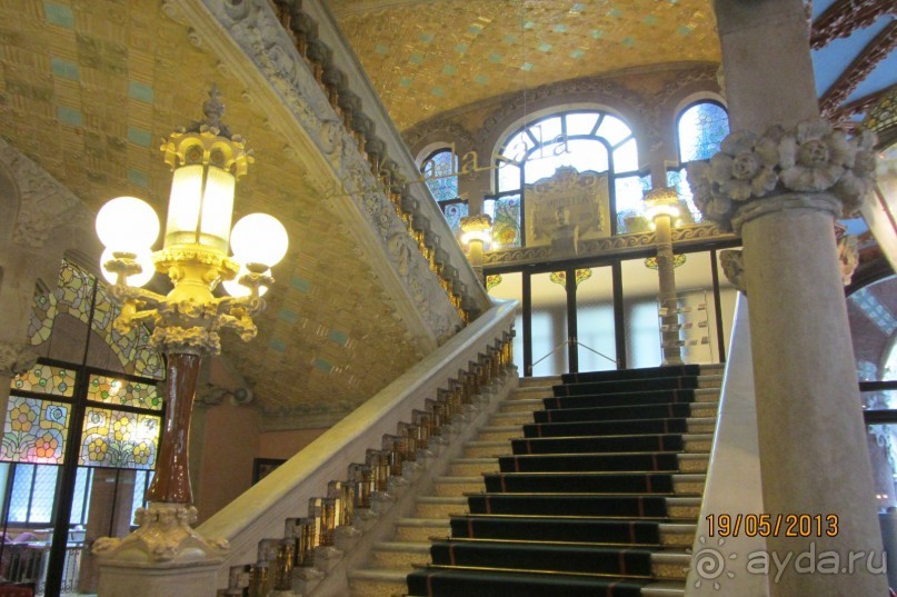 Дворец каталонской музыки.