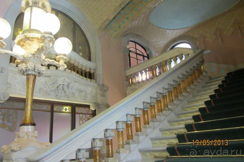 Дворец каталонской музыки.