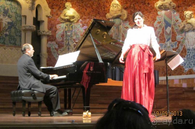 Дворец каталонской музыки.