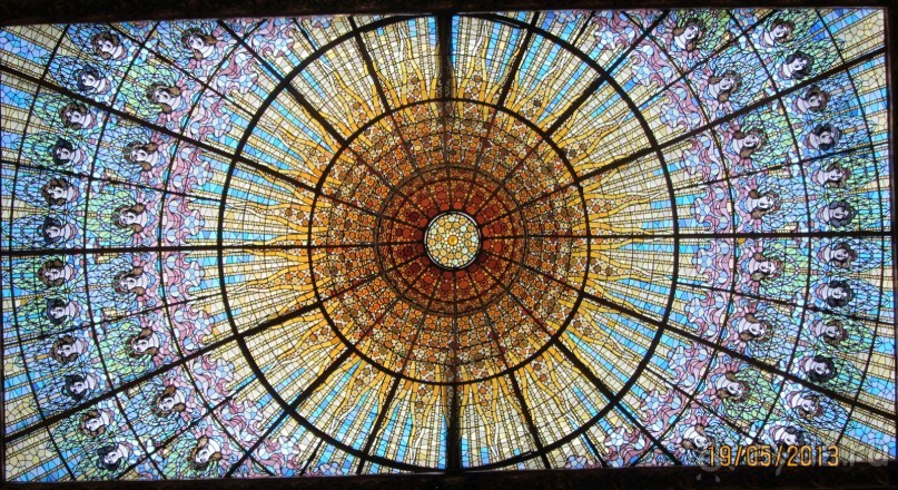 Дворец каталонской музыки.