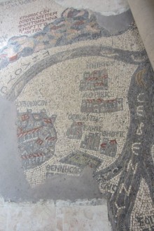 Мозаичная карта Святой Земли! 