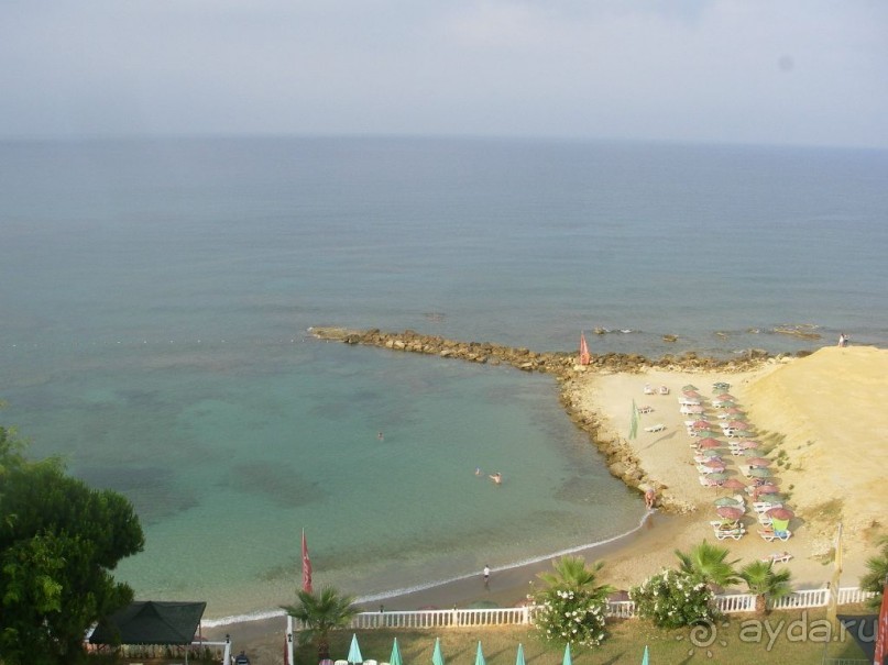 Вид на пляж
