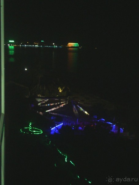 Вид на дискотеку отеля