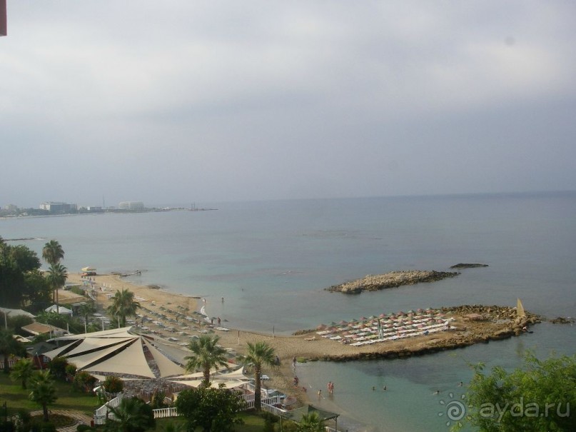 Вид на пляж