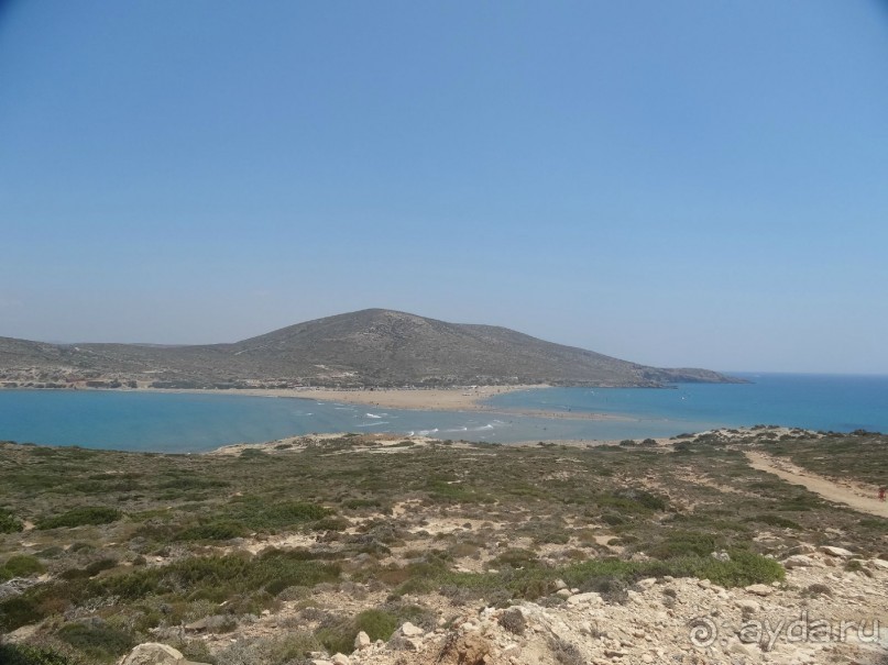 Прасониси - поцелуй двух морей.