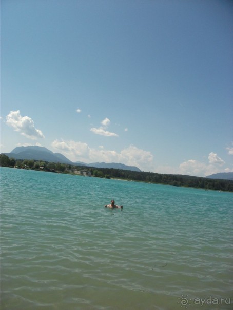 Мой подарочный тур на 55-летие. Часть 3.  Австрия, Каринтия, озеро Факер Зее