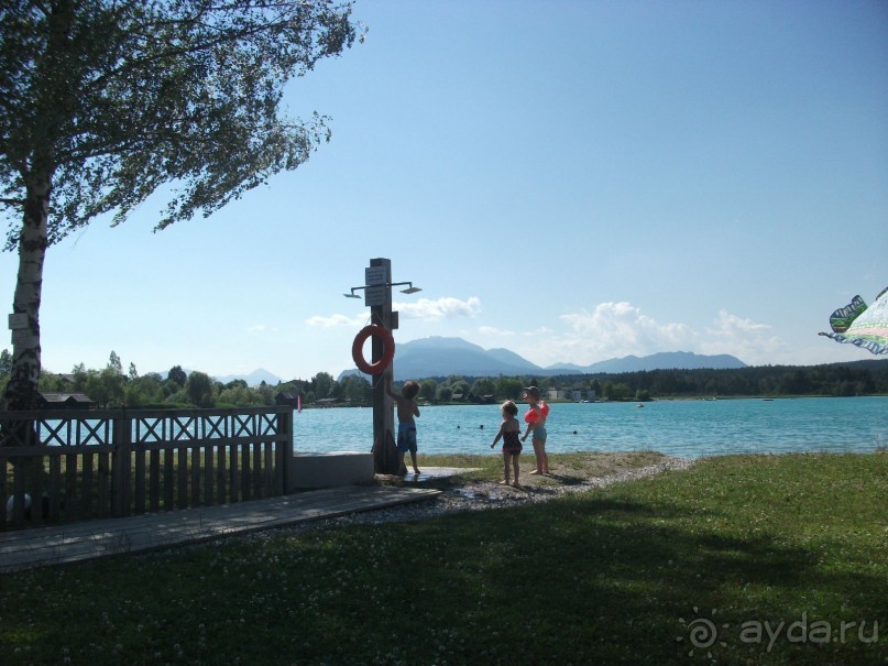 Мой подарочный тур на 55-летие. Часть 3.  Австрия, Каринтия, озеро Факер Зее