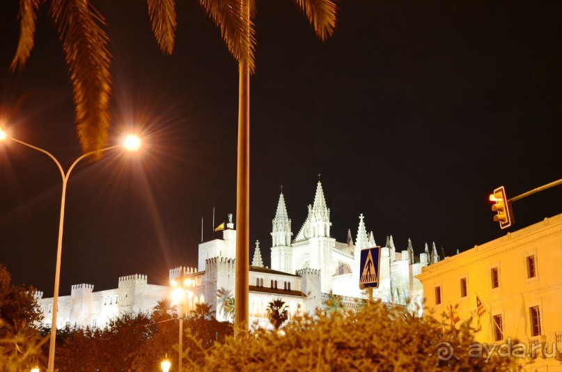 Кафедральный собор ночью