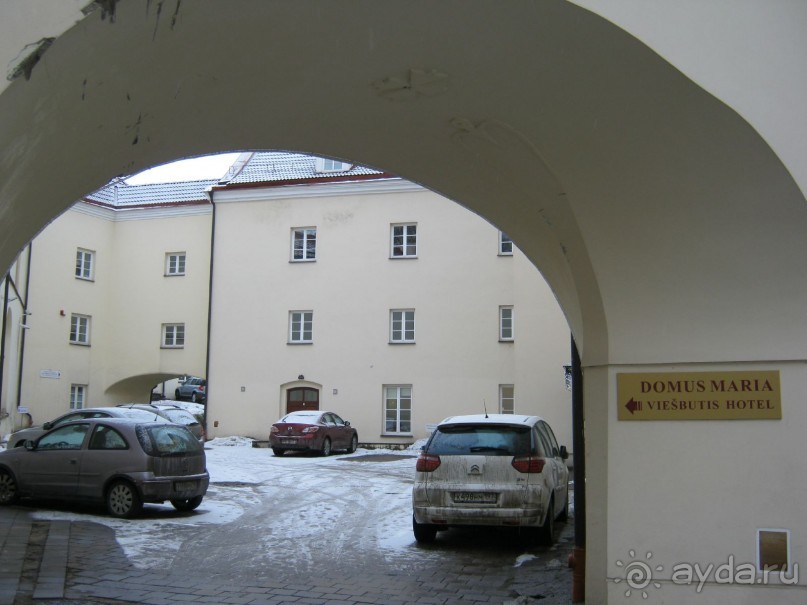 Hotel Domus Maria  Ausros Vartu gatve 12, Вильнюс отличное место для экскурсий по городу