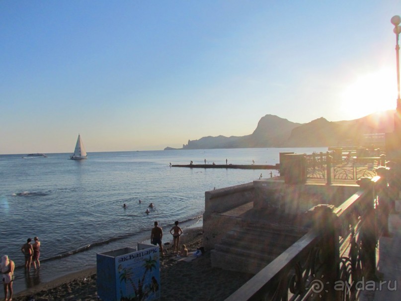 Вид с набережной.