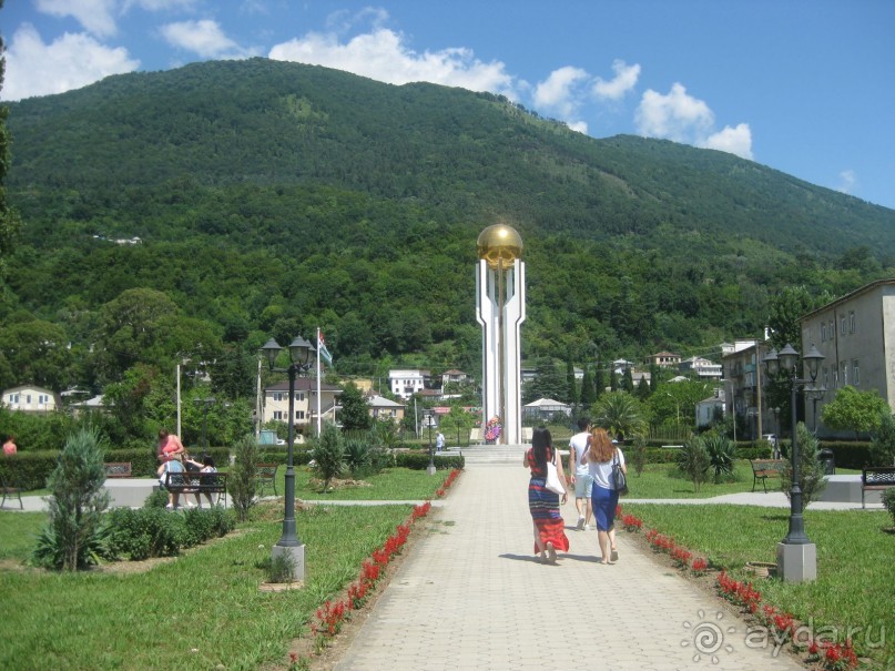 Впервые в Абхазии