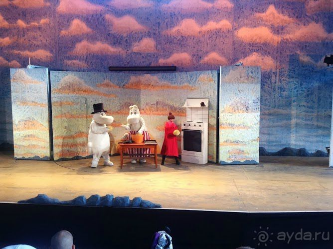 Большое приключение Муми-Папы и Малышки Мю.