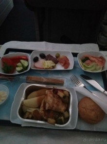 Обед в бизнесс классе