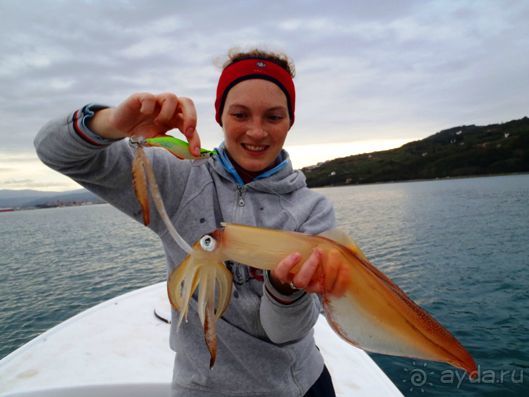 Рыбалка на Адриатическом море в Словении