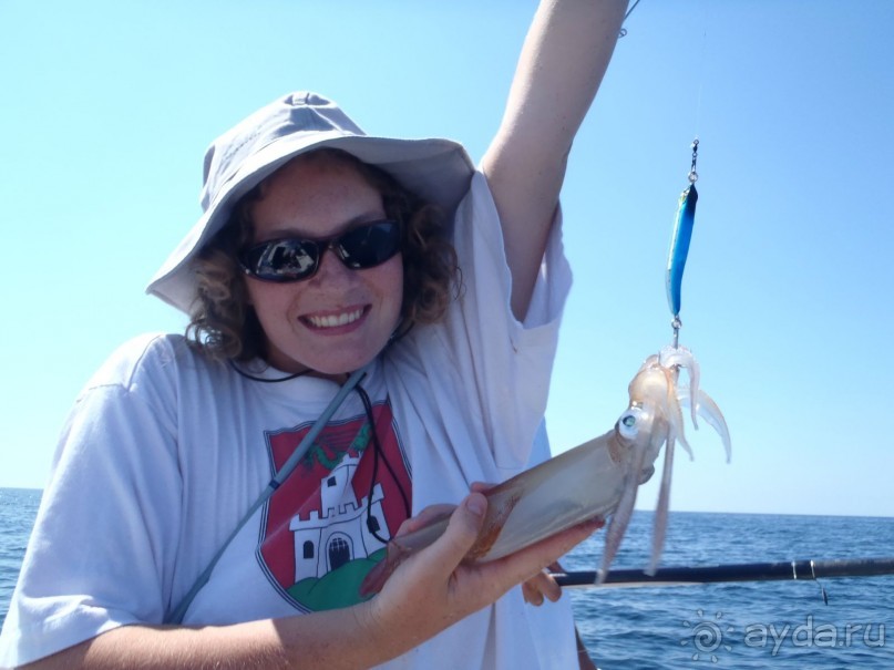 Рыбалка на Адриатическом море в Словении