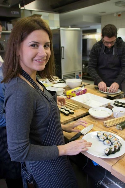 Кулинарные мастер-классы в Словении: СУШИ