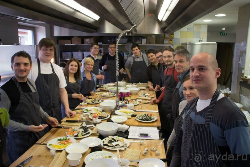 Кулинарные мастер-классы в Словении: СУШИ