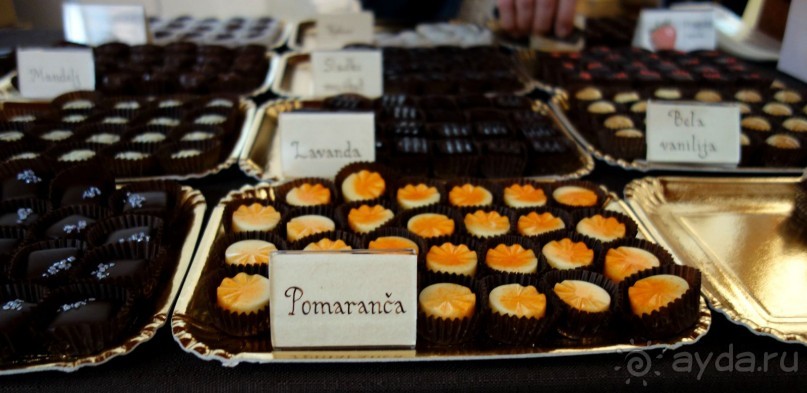 Фестиваль шополада. Словения