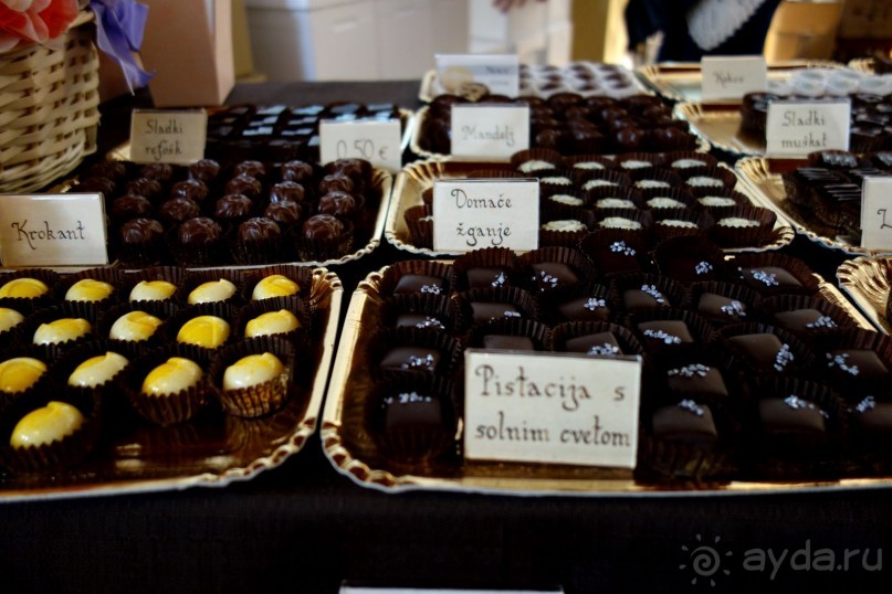 Фестиваль шополада. Словения