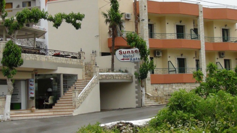 Отель "САНСЕТ" Греция о.Крит,  Бали