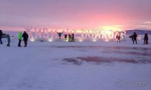 Живу на Байкале - хэштег в Лисвянке нынешней зимой - 2016