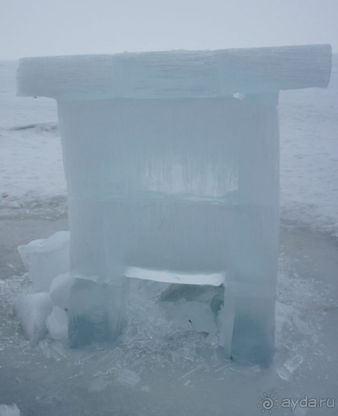 Пока Байкал закован в лёд