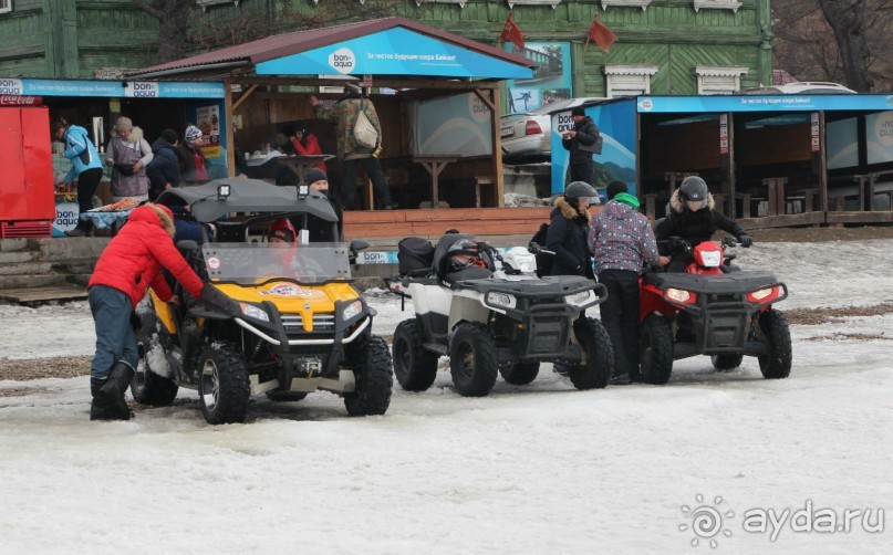 Пока Байкал закован в лёд