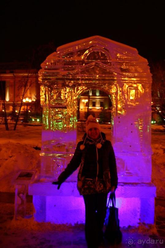 А это, кажется, новомосковская арка Иркутска