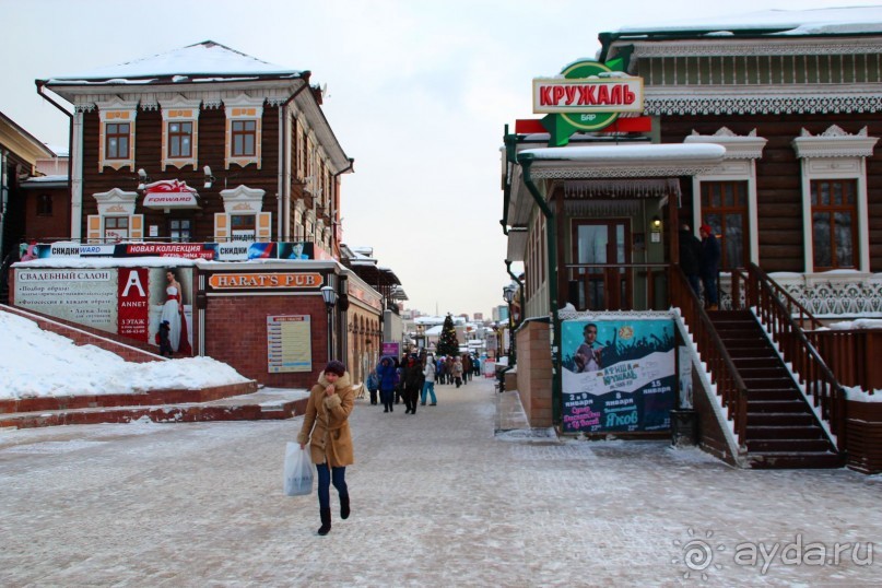 130 квартал - историко-архитектурный центр шоппинга в Иркутске.