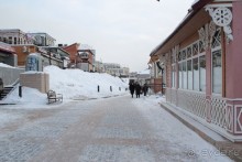 В 130 квартале можно увидеть деревянное кружево зданий - отличительная особенность старой части города