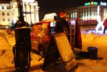 Кафе на колесах бывает особенно востребовано в морозные дни