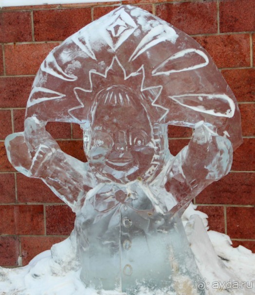 Страшненькая Машенька изо льда