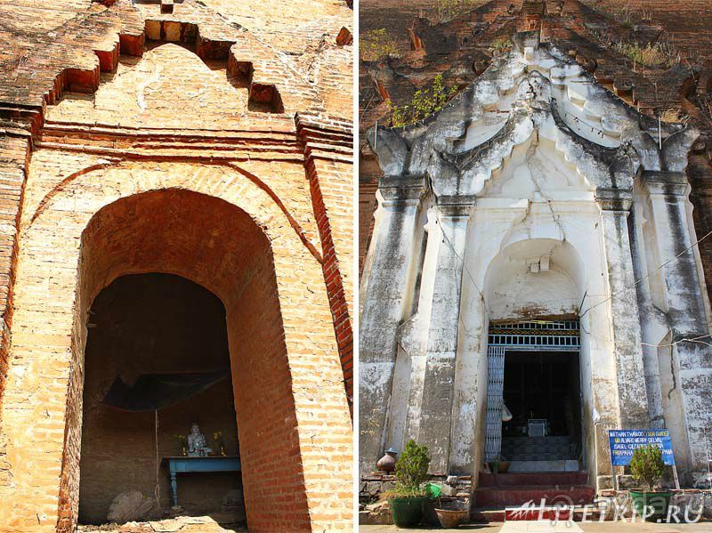 Очень большая недостроенная пагода Мингун.