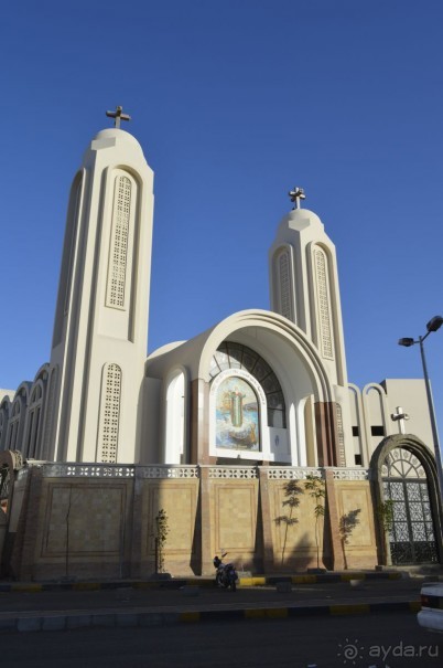 церковь коптов снаружи