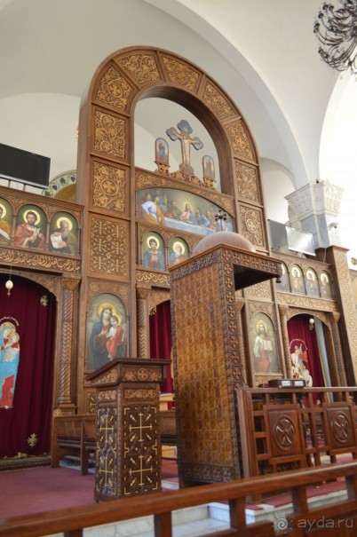 в коптской церкви