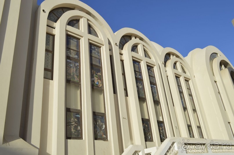 во дворе коптской церкви