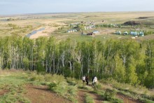 вид с горы